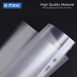 Maxi Sheet Protector, A4 Size, 40 Micron, 100 Pieces, Clear