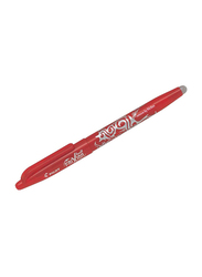 بايلوت فريكسيون قلم قابل للمسح، 0.7 ملم، أحمر