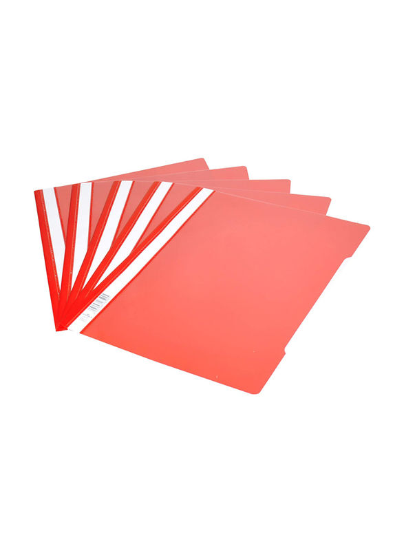 دورابيل ملف مشروع، مقاس A4، 50 قطعة، DUPG2573-03، أحمر