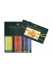 Faber-Castell 60-Piece Polychromos Color Pencil Set, Multicolour