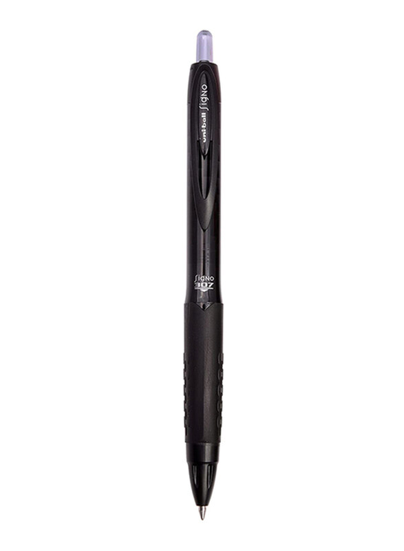 Uniball 14-Piece Signo Gel Ink Retractable Rollerball Pen Set, 0.7mm, UMN-307, Black