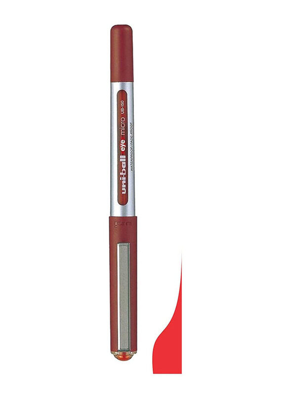 

Uniball 3-Piece Eye UB-150 Micro Roller Pen, 0.5mm, Red