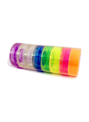 Flamingo Taiwan On Colored Core Economy Crystal Clear Tape, 3/4"", Multicolour