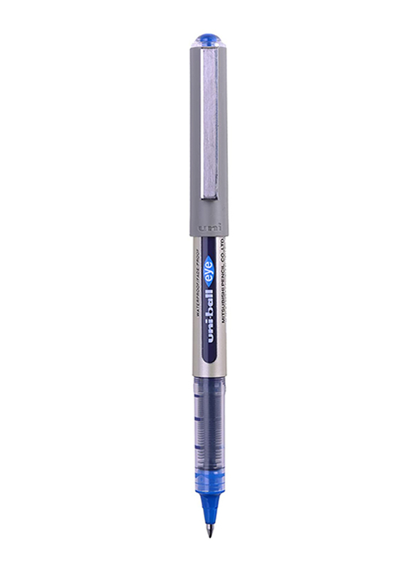 Uniball 12-Piece Ballpoint Pen Set, 0.5mm, Blue