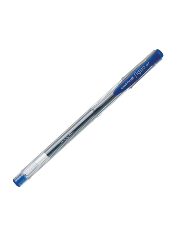 Uniball 12-Piece Signo UM-100 Rollerball Pen Set, 0.7mm, Blue