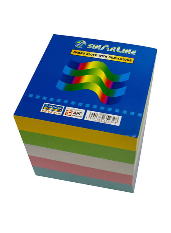 Sinarline Memo Cube set, Multicolour