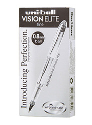 Uniball Vision Elite Rollerball Pen, 0.8mm, Black