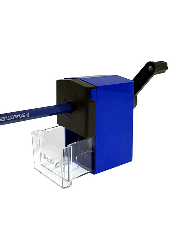 Kw-Trio Smallish Pencil Sharpener, Blue