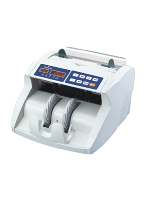 نيجاتشي NC-5050 ماكينة عد النقود بالأشعة فوق البنفسجية، أبيض