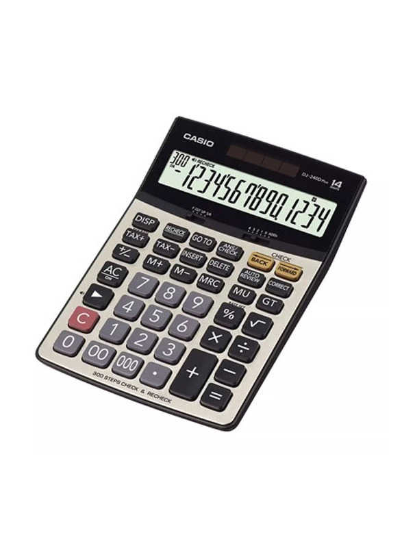 كاسيو DJ220D 12- خانة Plus Calculator، متعدد الألوان