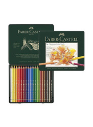 Faber-Castell Polychromos Colour Pencil, 24 Pieces, Multicolour