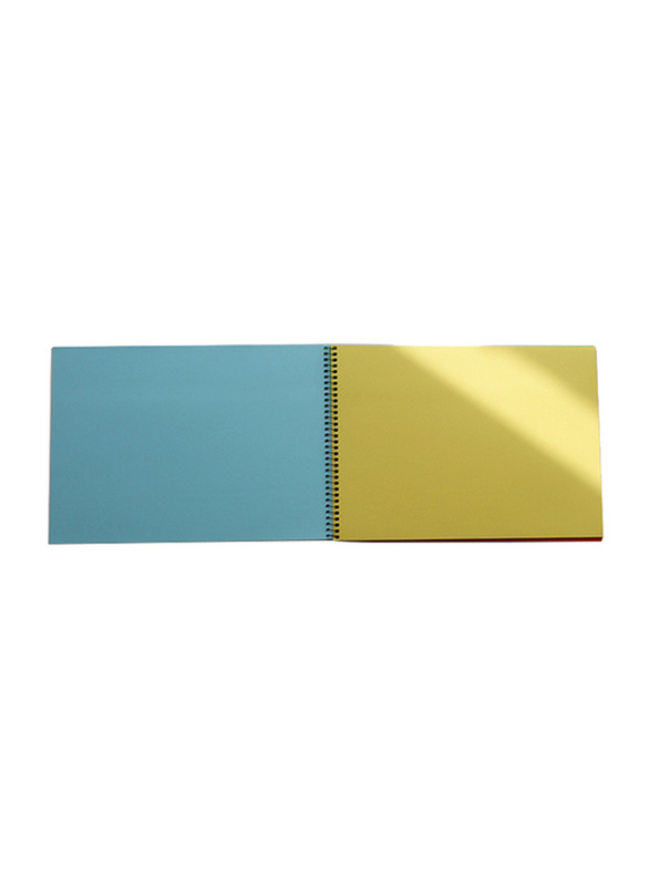 Paperline Colour Sketch Book, 20 Sheets, A4 Size, Multicolour