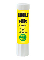 UHU Glue Stick, 8gm, Yellow/White
