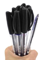 Faber-Castell 50-Piece Ballpoint Pen Set, 0.7mm, Black