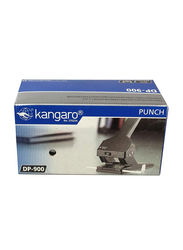 Kangaro DP-900 2-Hole Paper Punching Machine, 65 Sheets Capacity, White