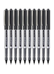 Uniball 10-Piece Eye Micro Gel Ink Pen, 0.5mm, Ub-150, Black