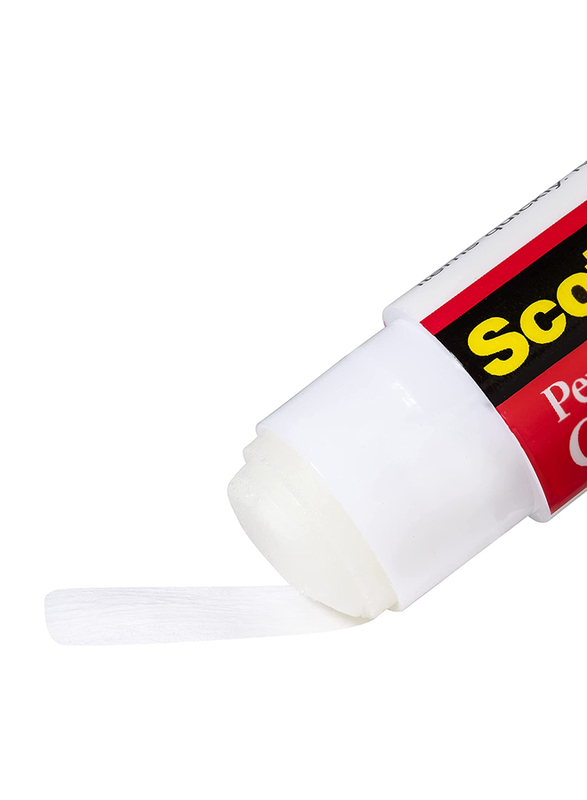 Scotch Glue Stick, 6008-30D, 8 gm, White