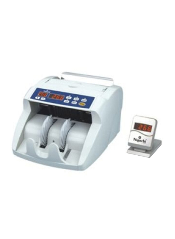 نيجاتشي NC-5050 ماكينة عد النقود بالأشعة فوق البنفسجية، أبيض