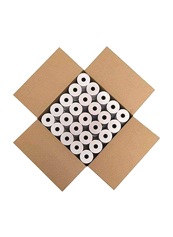 

Beauenty Pos Receipt Thermal Roll Paper, 80 x 80mm, 50 Roll, White