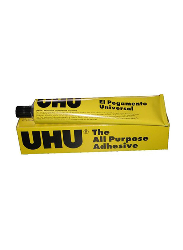 UHU All Purpose Adhesive, 33ml, Yellow