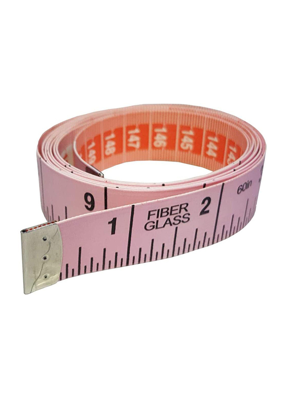 150cm Sewing Tailor Soft Measuring Tape, Pink