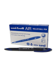 يوني بول مجموعة أقلام كرة دوارة UB-188 من 12 قطعة، 0.5 مم، أزرق