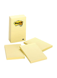 3M Post-It Notes Sticky Notes, 10.6 x 15.24cm, 100 Sheets, Yellow