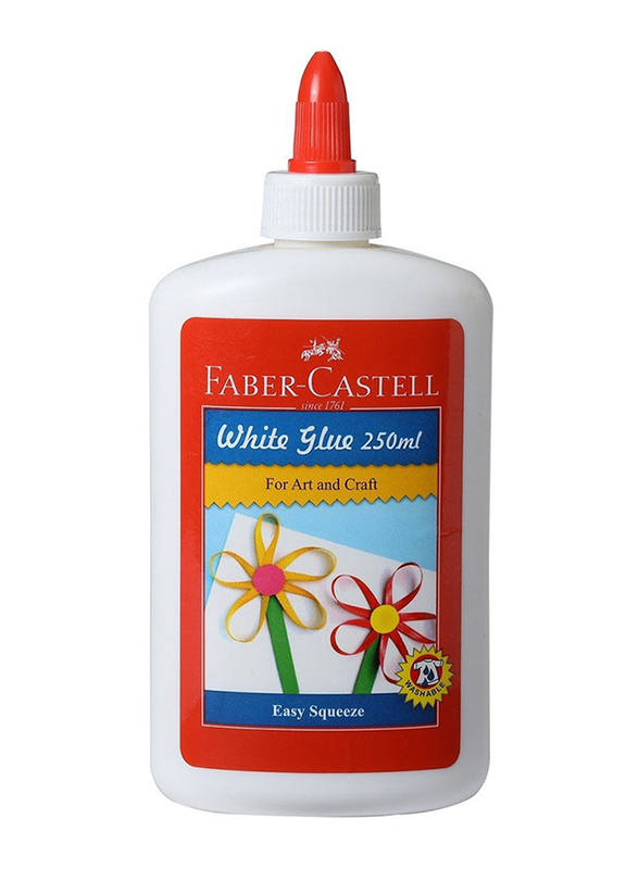 Faber-Castell Art & Craft Glue, 250ml, White