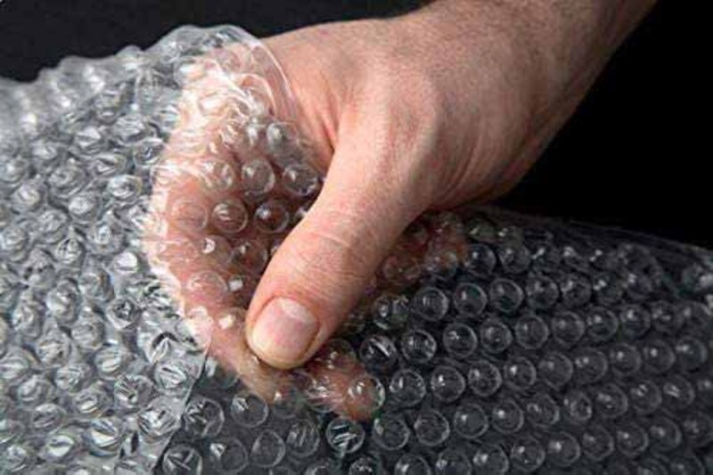 Waterproof Bubble Wrap for Sealing, 50 cm x 50 M, Clear