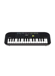 Casio Mini Keyboard, 32 Keys, SA-47, Black/Grey