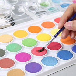 Gaocheng Watercolour Paint Set, 36 Pieces, Multicolour