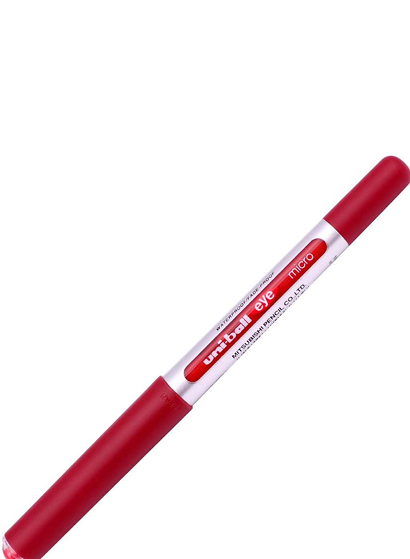 Uniball 12-Piece Eye Micro Rollerball Pen Set, 0.5mm, MI-UB150, Black/Blue/Red