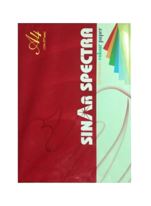

Sinar Spectra Green Color Paper, 5 Pieces, A4 Size