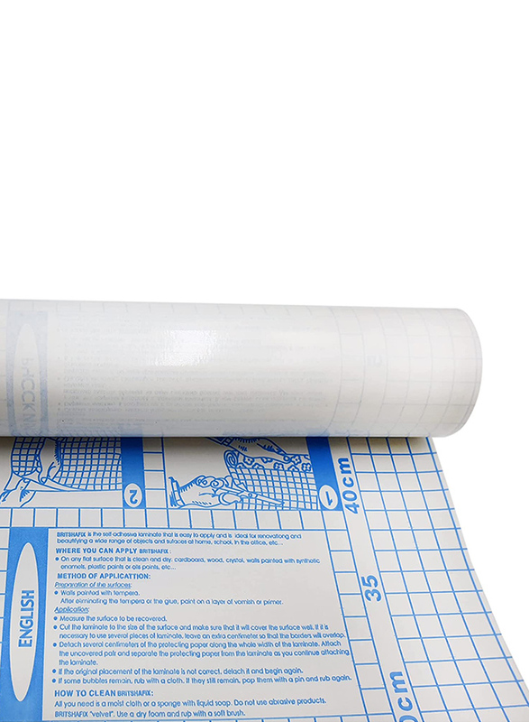 Maxi Self Adhesive Roll, 5m x 45cm, Clear