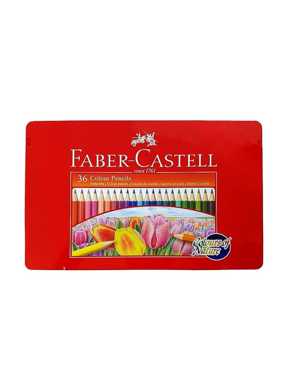 Faber-Castell Color Pencil Set, 36 Pieces, Multicolour