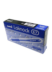 Uniball 12-Piece Laknock Ballpoint Pen Set, 0.7mm, 733956, Blue