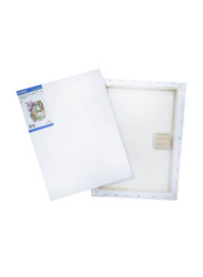 Maxi Stretched Painting Canvas Board, 380 GSM, 30 x 40cm, White