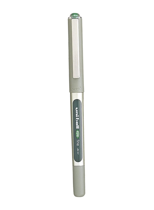 Uniball 12-Piece Eye Fine Rollerball Pen Set, UB-157, Green