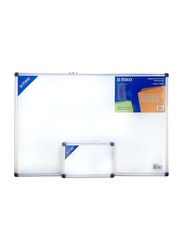 Maxi Single Sided Magnetic White Board, 20 x 30cm, White