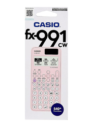 Casio Class Wiz Standard Scientific Calculator, FX-991CW-PK, Pink