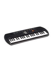 Casio SA-77AH2 Musical Keyboard Compact, 44 Keys, Black