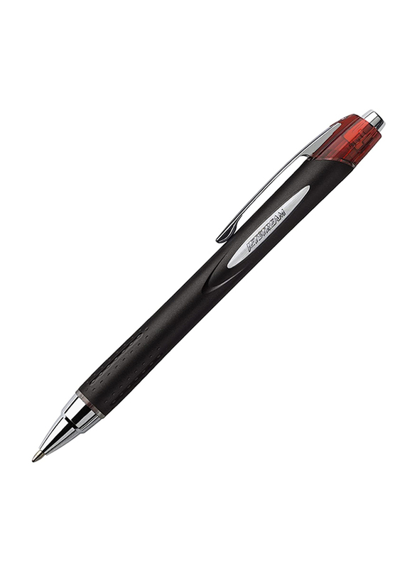 Uniball Jetstream Retract Pen, Red