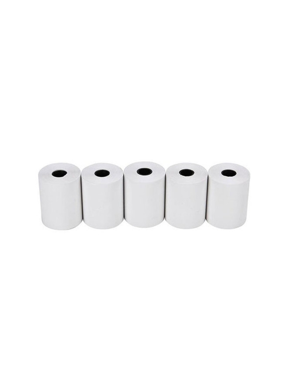 PackingSupply Roll Thermal POS Receipt Paper, 50 Pieces, White