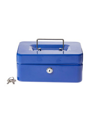 Metal Cash Box, Blue