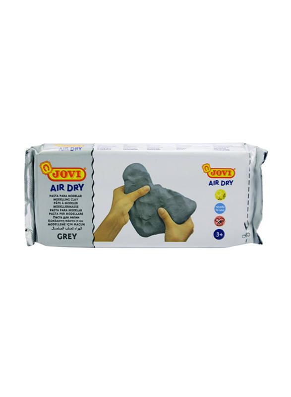 Jovi Air Dry Modeling Clay, 500g, Grey