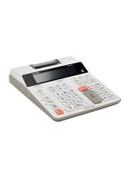 Casio FR2650RC Desk Top 12 Digits 2 Color Printing Calculator, White