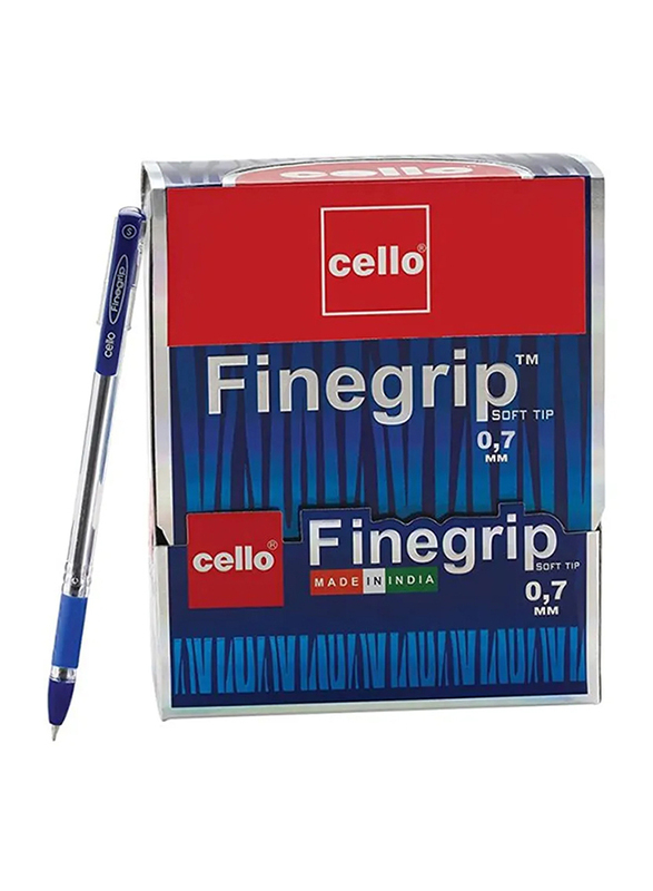 Cello 50-Piece Finegrip Fountain Pen Set, Blue