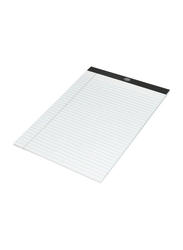 FIS Writing Pads without Cover, Single Ruled, 50 Sheets, A4 Size, 12-Piece, White