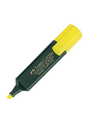 Faber-Castell 1548 Textliner Highlighter, 10 Pieces, Yellow
