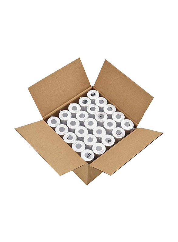 Beone POS Receipt Thermal Paper, 80 x 80 mm, 50 Rolls Per Box